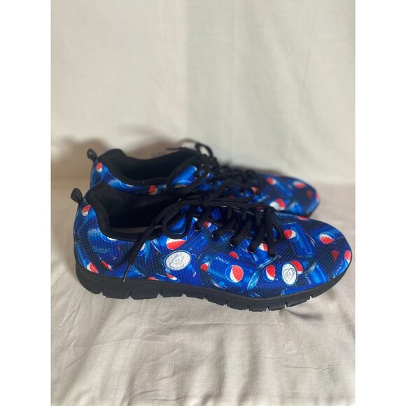 Men's Blue Pepsi Sneaker Size 46EU Men's US 13 - Picture 7 of 7